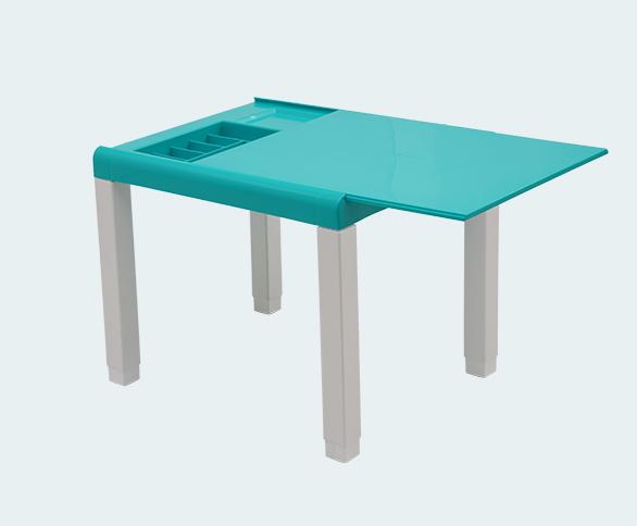 Zeta Kids Plastic Table | Play School Furniture | Supreme