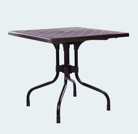 Furniture Plastic Folding Tables (Square) Square Plastic Tables