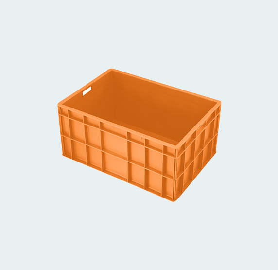 Jumbo Closed Handle Plastic Crates SCH 654531 | Supreme
