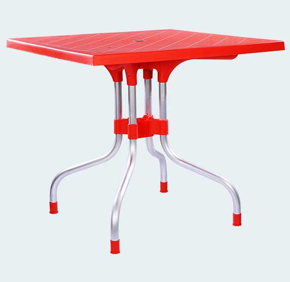 Furniture Plastic Folding Tables (Square) Square Plastic Tables