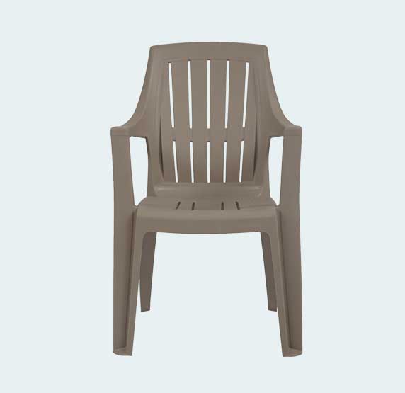 Furniture Shop Plastic Chairs for Home Ergonomically Designed, Matt