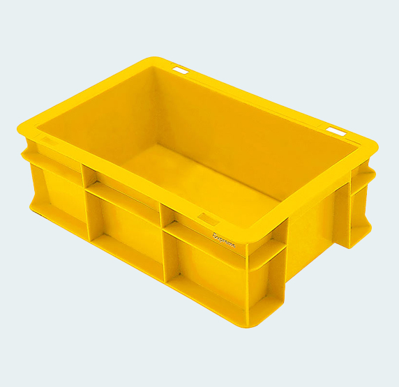 Material Handling Plastic Crates Supreme Complete Closed Plastic