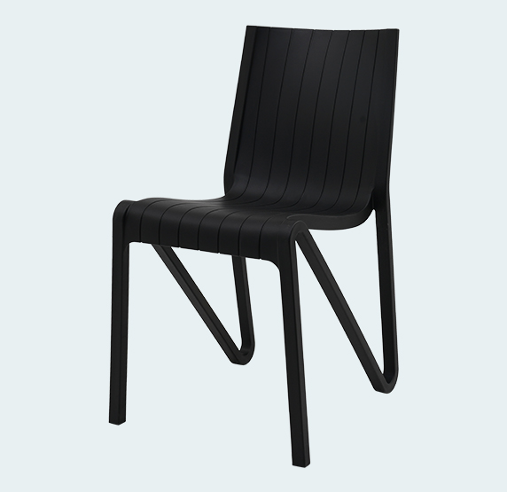 Black Plastic Chair | Plastic office furniture | Supreme