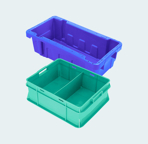 Material Handling Plastic Crates, Supreme Dairy Crates