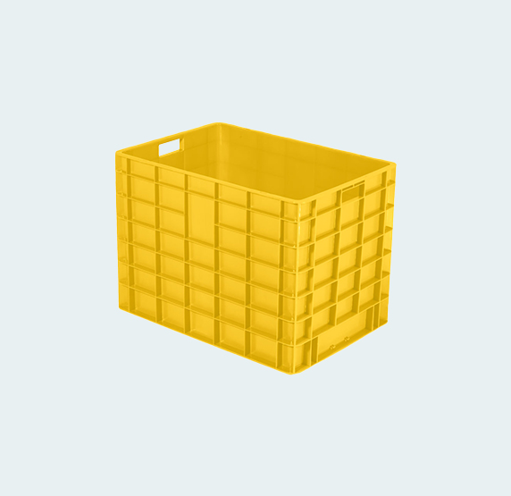 Complete Closed Jumbo Crates | Plastic Crates Manufacturer