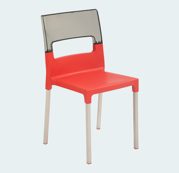 Furniture - Diva Armless Plastic Chairs With Steel Legs | Armless Chairs