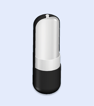 Composite CNG Cylinder -12.5 L /5 KG Propane